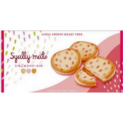 Tokyo Banana Tree Syally Mate Cookies Strawberry 16pcs – Made in Japan