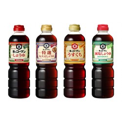 Kikkoman Soy Sauce (750-ml) series PET bottle products