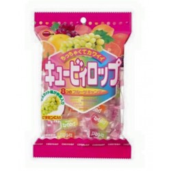Bourbon Cubyrop Japanese Cubed Hard Candy Assorted Fruit Flavors
