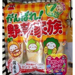Iwatsuka Seiko Ganba! Vegetable family 55 g × 6 bags