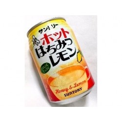 Suntory hot honey lemon can