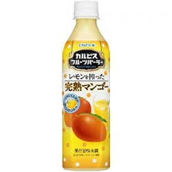 Calpis fruit parlor ripe mango pet squeezing lemon 1.5L