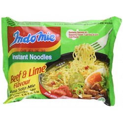  Indomie Instant Noodles Soup Rasa Soto Mie (Beef & Lime Flavor) Halal