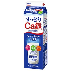 Snow Brand Meg Milk Clearly Ca Iron