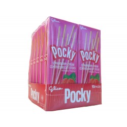  Glico Pocky Biscuit Sticks with Strawberry Cream